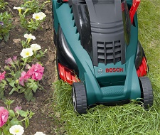 Bosch electric lawn mowers